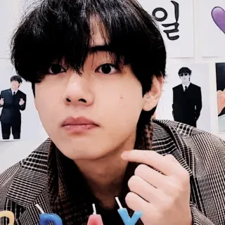 ❲ ⎙ @crmll06 ❳ kim taehyung telegram stickers