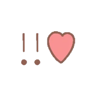 ⭐️ หัวใจ, ความรัก, อัศเจรีย์, สติกเกอร์, อิโมจิ telegram sticker
