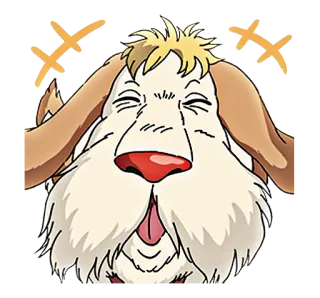 😂 собака, мультфильм, животное, милый, выражение telegram sticker