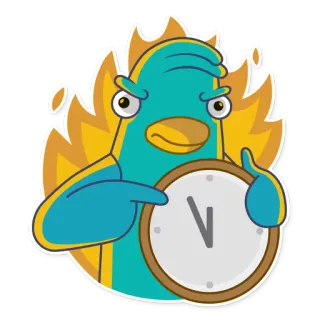 🕚 telegram sticker