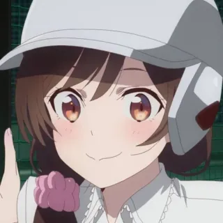 😃 Anime, Menina, Dedo do meio, Gesto ofensivo, Desenho animado telegram sticker