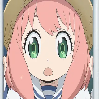 😻 Anya Forger Spy x Family Anya Forger, Spy x Family, anime, carino, cartone animato, fanart telegram sticker