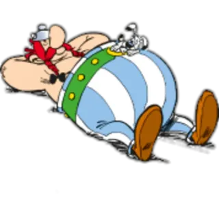 😴 desenho animado, quadrinho, personagem, cachorro, gigante, pequeno, amizade whatsapp sticker