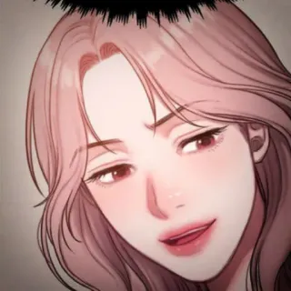 👙 Frau, Illustration, Porträt, Cartoon, Kunst telegram sticker