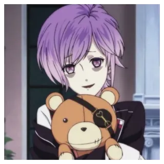 🏩 Raito Sakamaki Diabolik Lovers Anime, Manga, Karakter, Boneka beruang, Diabolik Lovers telegram sticker