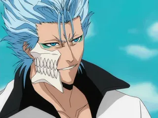 😀 Grimmjow Jaegerjaquez Bleach anime, bleach, grimmjow, character, manga telegram sticker