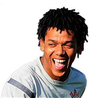 😂 persona, hombre, sonriendo, retrato, feliz, rastas whatsapp sticker