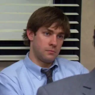 🗞 Jim Halpert The Office fernsehen, comedy, büro, jim, halpert telegram sticker