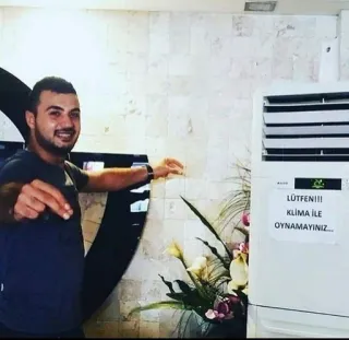 🤔 LÜTFEN!!!
KLIMA ILE OYNAMAYINIZ... aviso, sinal, turco, ar condicionado telegram sticker