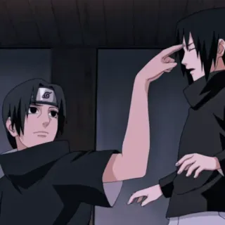 🎴 Itachi Uchiha Naruto Anime, Naruto, Itachi, Uchiha, tapotement front telegram sticker