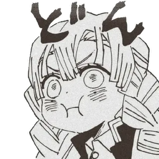 😡 とん Anime, Manga, Kawaii, Giapponese, Carino telegram sticker