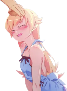 ☺️ 애니메이션, 쓰담쓰담, 귀여운, 여자, 일러스트 telegram sticker