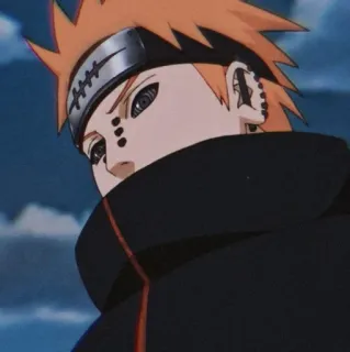 😶 Pain Naruto anime, naruto, pain, character, ninja telegram sticker