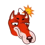 Comrade Wolf telegram stickers
