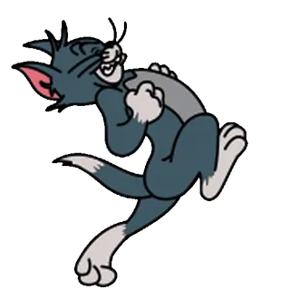 😊 Tom Cat Tom and Jerry Desenho animado, Gato, Animado, Engraçado, Humor, Perseguição whatsapp sticker
