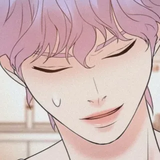🐚 hombre, sonrisa burlona, persona, retrato, cara, primer plano telegram sticker