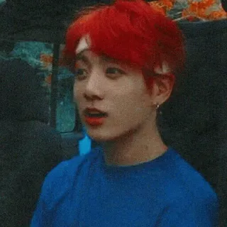 🌚 Jungkook K-pop, Cantante, Ídolo, Retrato, Masculino telegram sticker