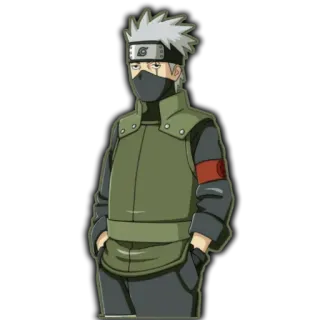 😒 Kakashi Naruto 카카시, 나루토, 애니, 만화, 캐릭터, 닌자 telegram sticker