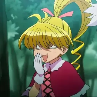 🤭 Biscuit Krueger Hunter x Hunter anime, hunter x hunter, biscuit krueger, child, manga telegram sticker