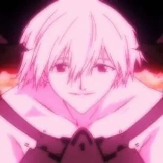 🌟 Kaworu Nagisa Neon Genesis Evangelion Anime, Kaworu, Nagisa, Evangelion, Engel, Charakter telegram sticker