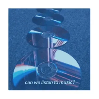💙 can we listen to music? 音楽, CD, オーディオ, リスニング, エンタメ, ディスク telegram sticker