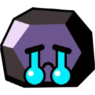 😭 weinen, traurig, Cartoon, Emotion, Träne, Edelstein telegram sticker