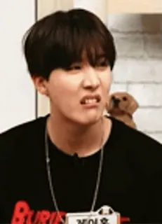 😒 J-Hope 제이홉 J-Hope, Kpop, Gesicht, Person, Promi, Mann whatsapp sticker