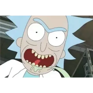 😡 Rick Sanchez Rick and Morty Rick and Morty, Rick Sanchez, Phim hoạt hình, Hoạt hình người lớn, Hài hước, Khoa học viễn tưởng telegram sticker