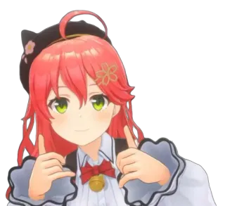 😄 Anime, Mädchen, Kawaii, Süß, Lächeln telegram sticker