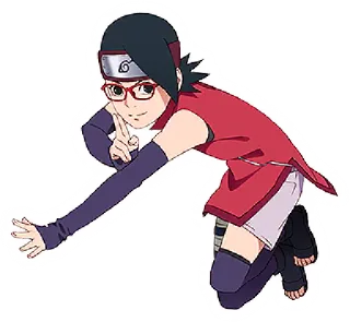 ✨ Sarada Uchiha Naruto Сарада Учиха, Наруто, Аниме, Манга, Ниндзя, Клан Учиха telegram sticker