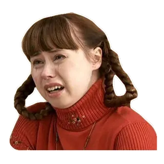 😭 плачет, грустно, расстроен, женщина, слезы whatsapp sticker