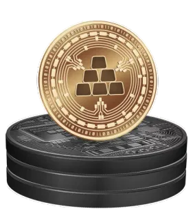 ❤️ gold, münze, kryptowährung, geld, investition, finanzen, digitale währung, anlage telegram sticker