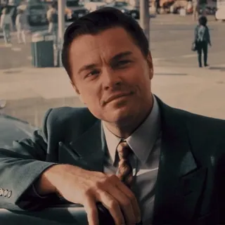 😏 Leonardo DiCaprio Leonardo DiCaprio, actor, celebridad, hombre, retrato telegram sticker