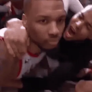 🙂 Damian Lillard Pallacanestro, NBA, Portland, Trail Blazers, Damian Lillard telegram sticker