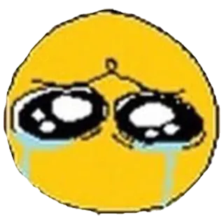 🥺 llorando, triste, emocional, emoji telegram sticker
