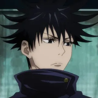 🐺 Megumi Fushiguro Jujutsu Kaisen Anime, Manga, Megumi, Fushiguro, Jujutsu Kaisen, Charakter, Porträt whatsapp sticker