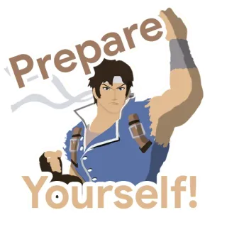 👊 Prepare Yourself! fighting, video game, prepare, yourself telegram sticker