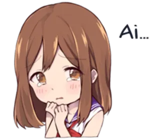 😢 Ai.... telegram sticker