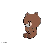 Brown & Cony🐻🐰-@MochaStickers telegram stickers