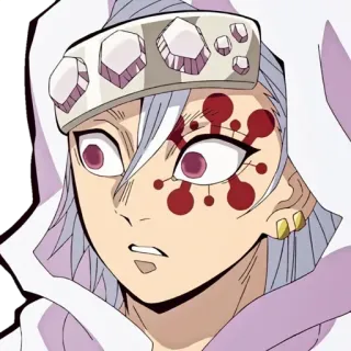 🙄 Tengen Uzui Demon Slayer Anime, Charakter, Tengen, Uzui, Demon Slayer, Hashira telegram sticker