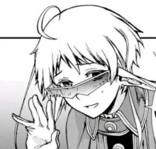 😁 Anime, Mangá, Personagem, Desenho animado, Desenho, Óculos de sol telegram sticker