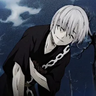 💙 Allen Walker D.Gray-man Anime, Manga, Personaggio, Capelli bianchi telegram sticker