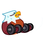 Beefy Eagle telegram stickers