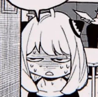 🥜 Anya Forger Spy x Family Anime, Manga, Spy x Family, Anya Forger, Cartoon telegram sticker