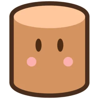 ⚪️ 만화, 캐릭터, 귀여운, 심플, 디자인 telegram sticker