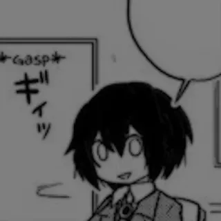 🕷️ ギィッ Anime, Manga, Postać, Japoński whatsapp sticker
