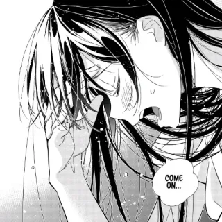 💔 COME ON... Manga, Anime, Triste, Emozionale, Lacrime, Pianto telegram sticker