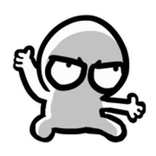😃 Cartoon, Figur, Sticker, Lustig, Illustration whatsapp sticker