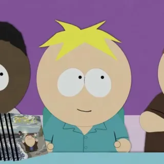 😜 Butters Stotch South Park Hoạt hình, Hài kịch, Hoạt họa, Vui nhộn, Chương trình TV, Nhại lại, Hài hước, Châm biếm telegram sticker