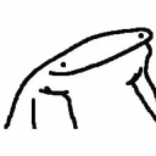 💌 คนไม้ขีด, มินิมอล, ภาพวาด, ตลก, มีม telegram sticker